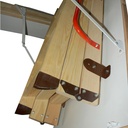 Ahşap Katlanır Çatı Merdivenleri